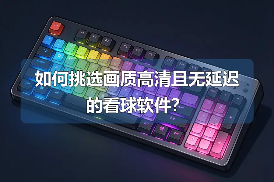 如何挑选画质高清且无延迟的看球软件？